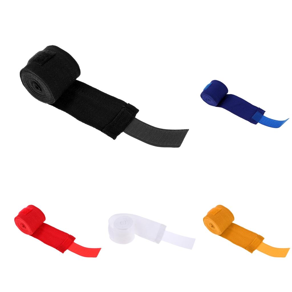 4xCotton Boxing Hand Strap Taekwondo Bandage Outdoor Sports Hand Gloves White
