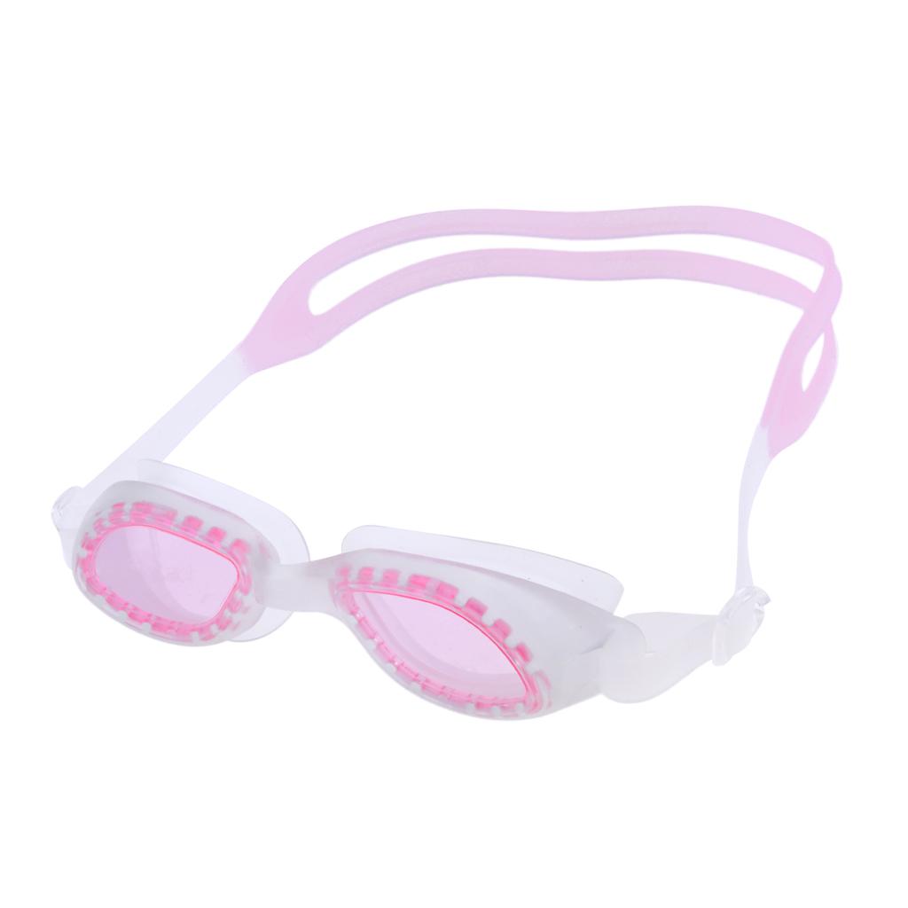 3xKids Anti-Fog Anti-UV Waterproof Swimming Goggles Glasses Eyewear Pink
