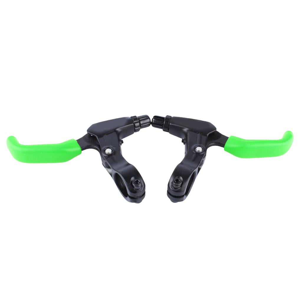 10 Pairs Soft Bike Brake Lever Cover Guard Protector Handle Sleeve Green
