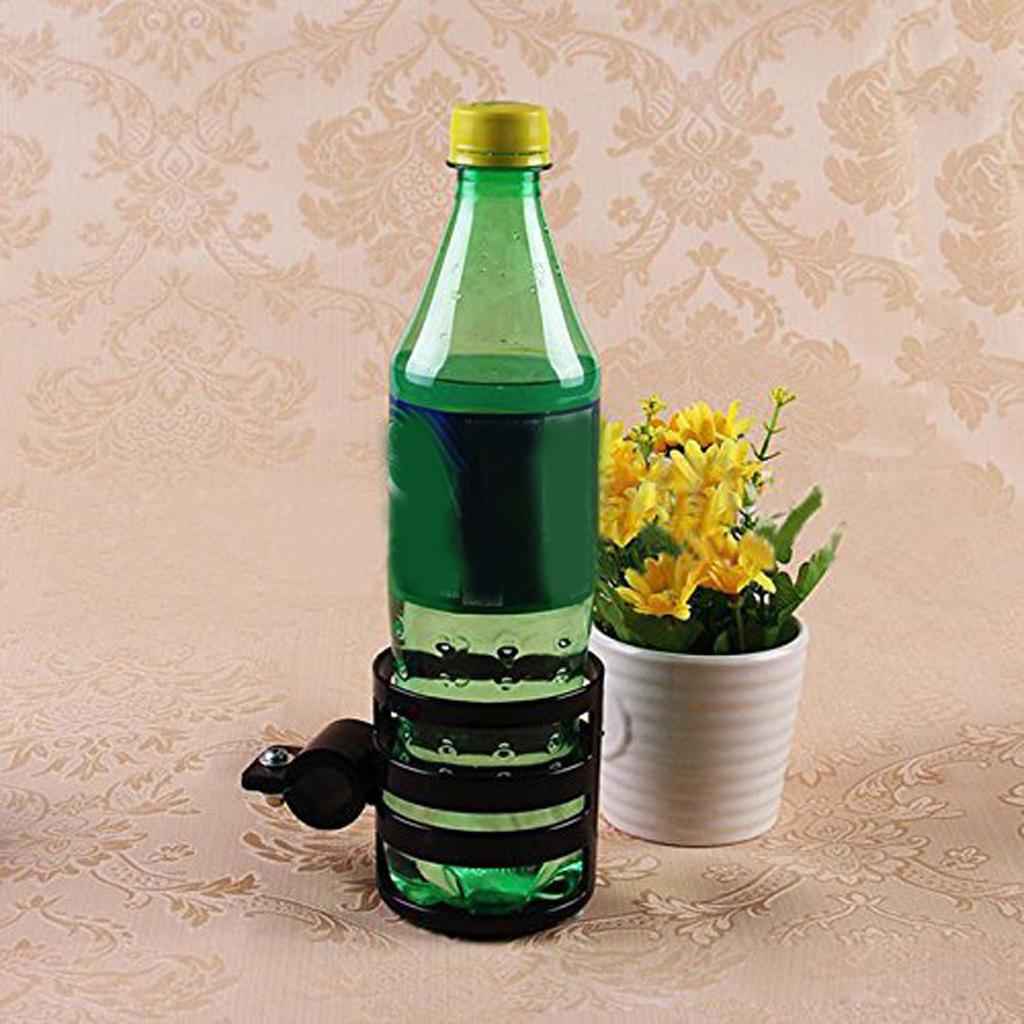 Portable Bicycle Bottle Holder Coffee Cup Cage Bike Handlebar Mug Mount Clip