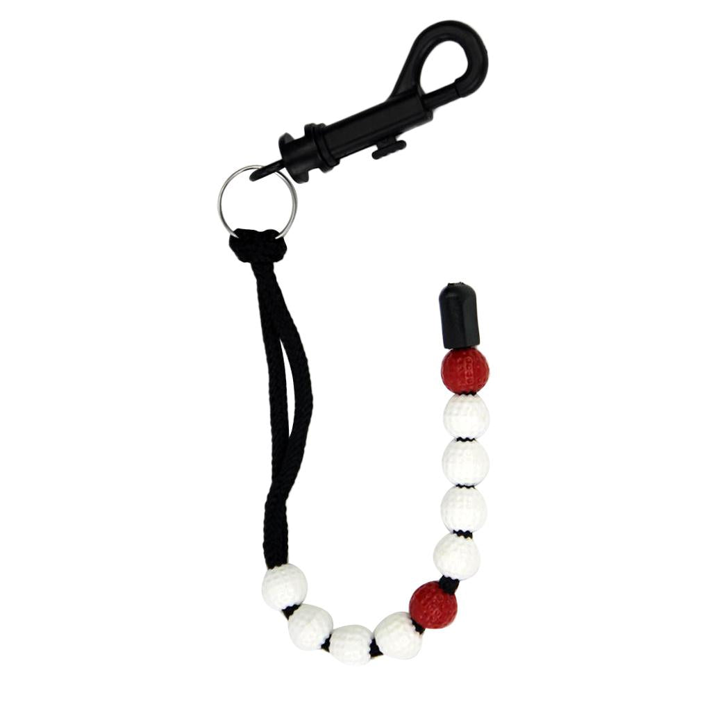 2pcs Golf Stroke Bead Score Counter Golf Accessories Training Aids