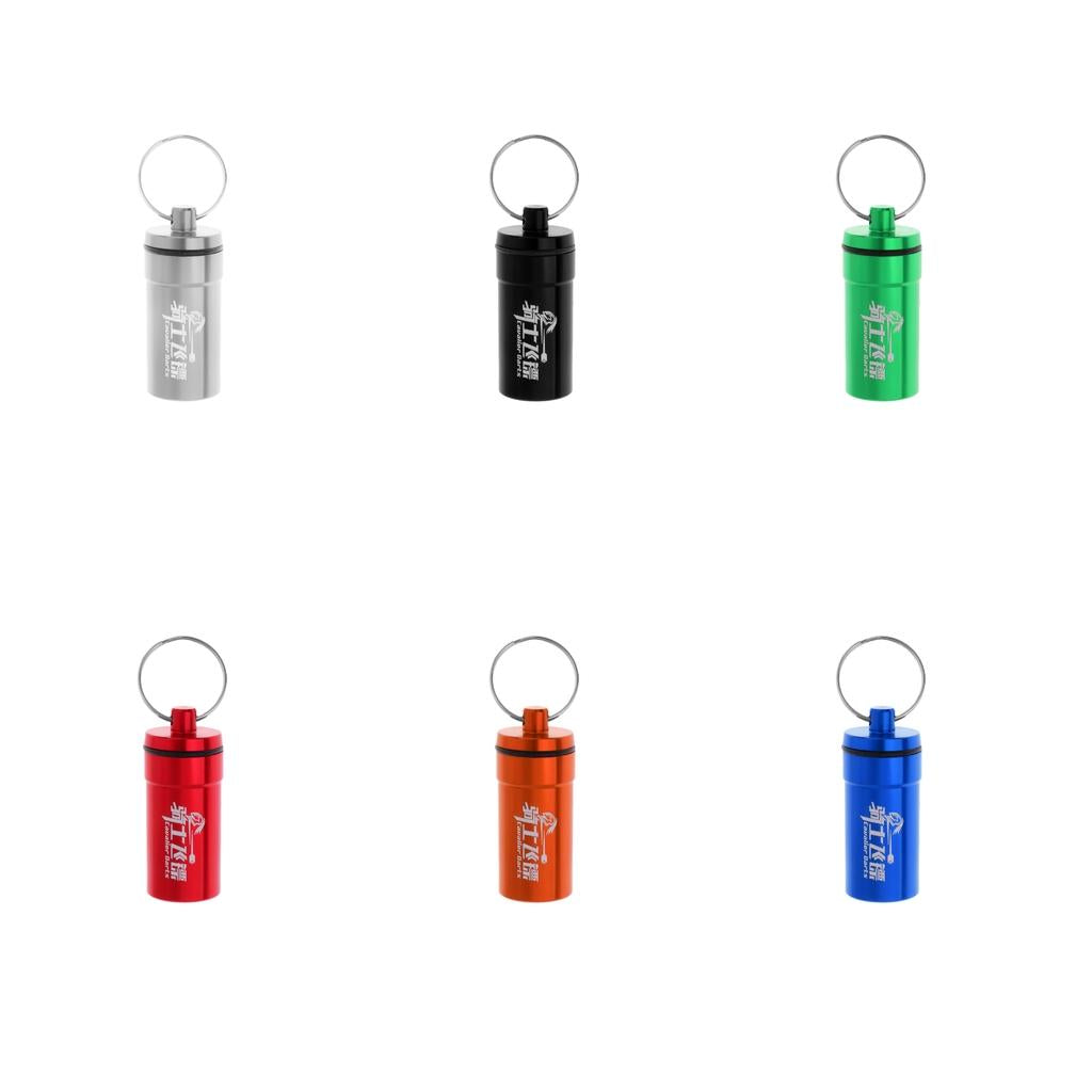 6 Pieces Portable Dart Flight Saver Protector Soft Tip Accessory Storage Box