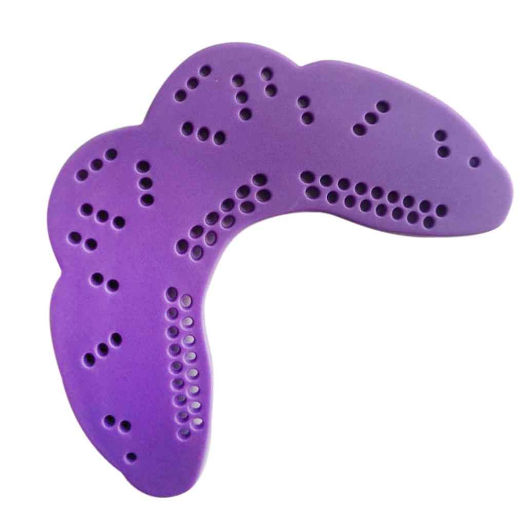 Adult Gum Shield Teeth Protector Mouth Guard for Boxing Hockey Purple