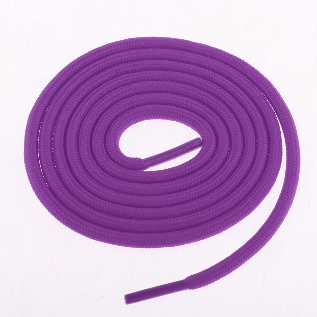 3xRound Athletic Shoe Laces for Sneakers Sport Running Shoe Purple