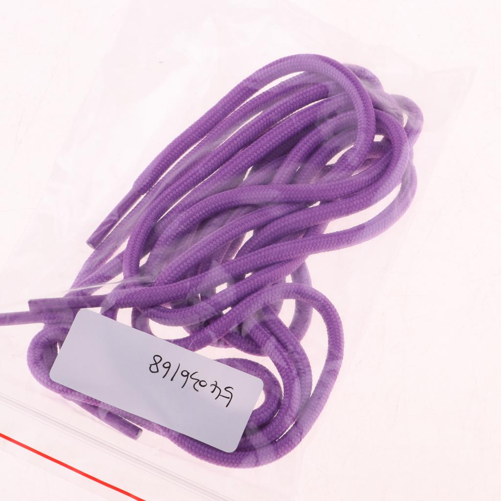 4xRound Athletic Shoe Laces for Sneakers Sport Running Shoe Purple