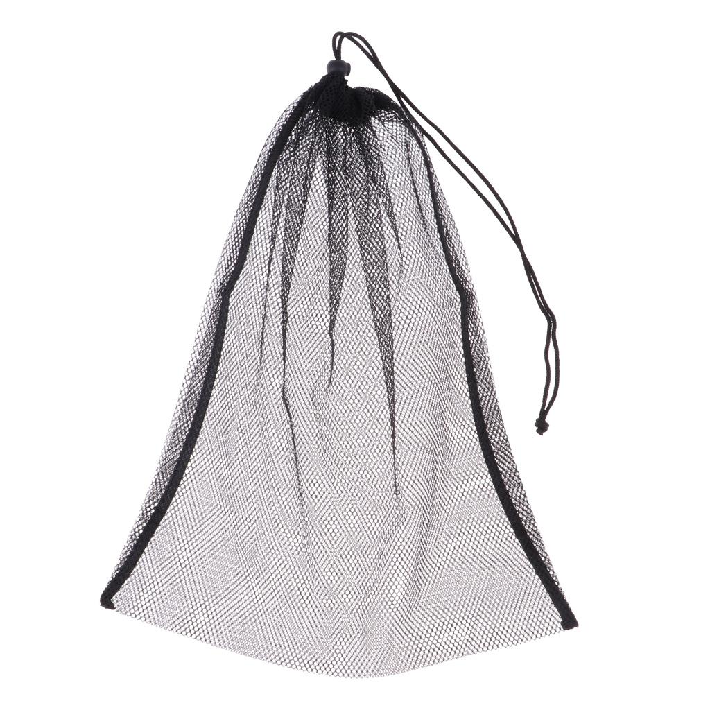3xDrawstring Sneaker Bag Vented Mesh Backpack Training Sport Shoes Carry Sack