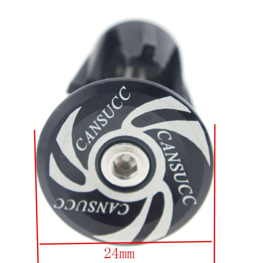 2xMTB Road Bikes Aluminum Handlebar End Plugs Bicycle Handle End Caps Red
