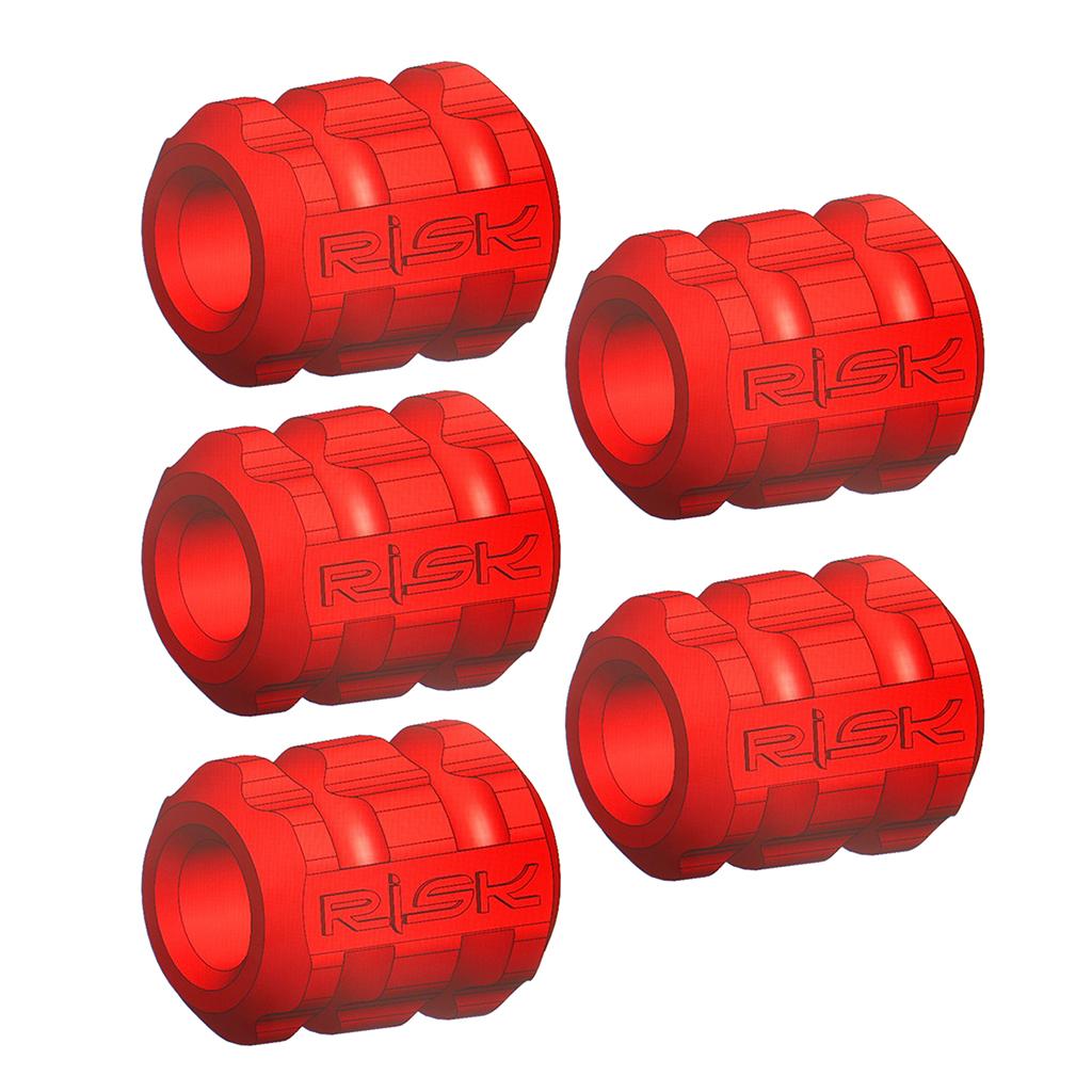 4xBike Cable Sleeve Shifter Brake Cables Frame Protector Cover Wrap Red