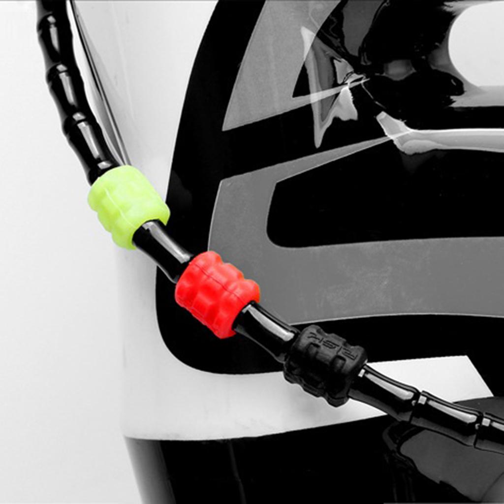 4xBike Cable Sleeve Shifter Brake Cables Frame Protector Cover Wrap Red