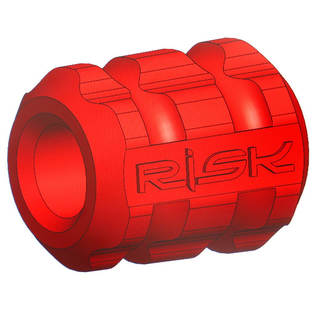 2xBike Cable Sleeve Shifter Brake Cables Frame Protector Cover Wrap Red
