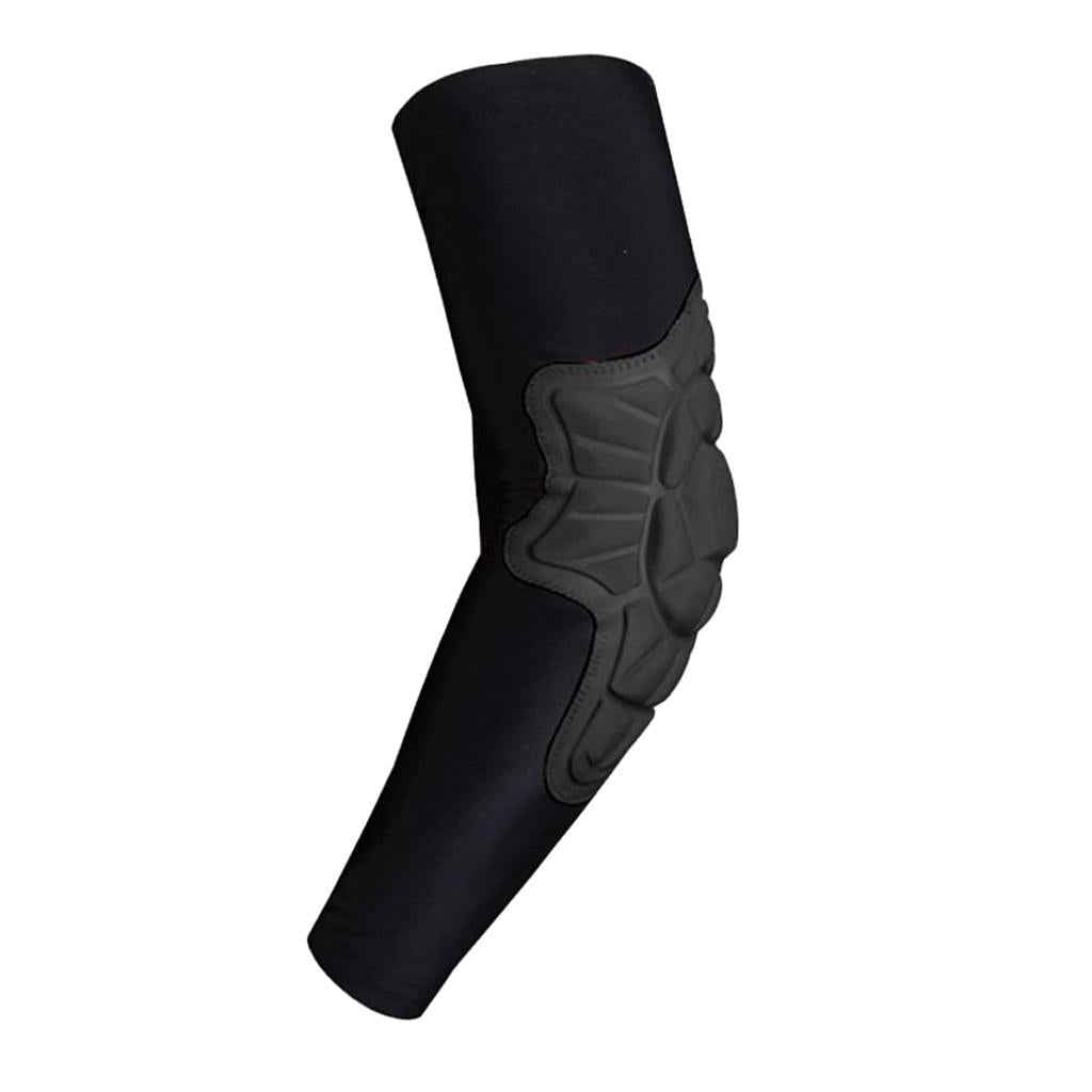 Elastic Elbow Support Compression Padded Brace Arm Sleeve Protector  2XL