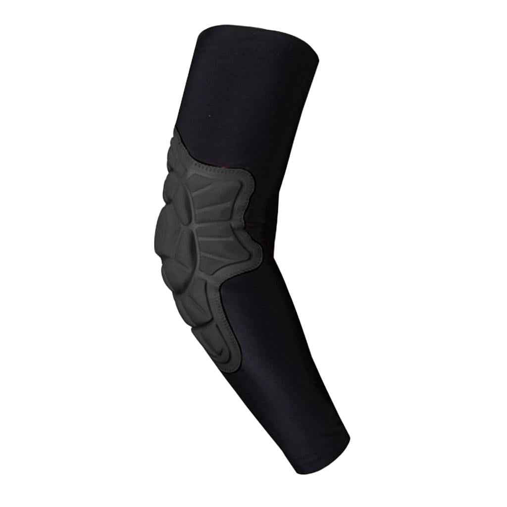 Elastic Elbow Support Compression Padded Brace Arm Sleeve Protector  2XL