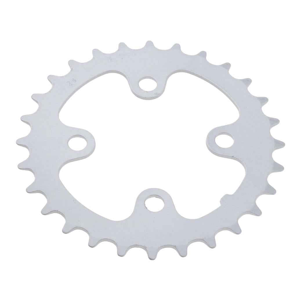 1 Piece Bike Chainring 64mm BCD Single Speed Chain Ring 28T