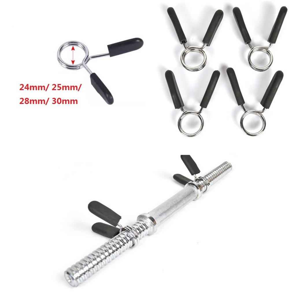 Barbel Spring Clip Dumbbell Bar Collar Clamp Weightlifting Bar Lock   30mm