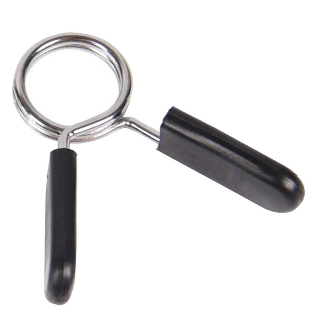 Barbel Spring Clip Dumbbell Bar Collar Clamp Weightlifting Bar Lock   30mm
