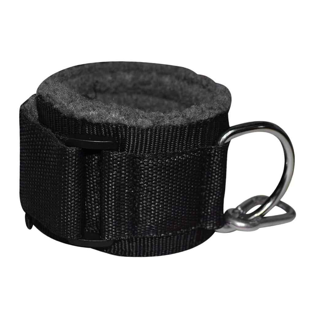 Padded Fitness Ankle Strap Cuff for Kickbacks Hip Abductors Cable Machines