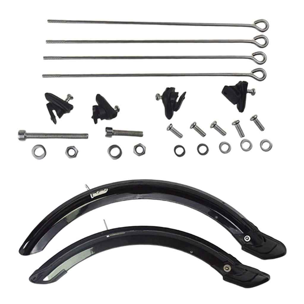 20'' 14'' Folding Bike Mudguard Set for V Brake Bicycle Mud Guards 14 Inch
