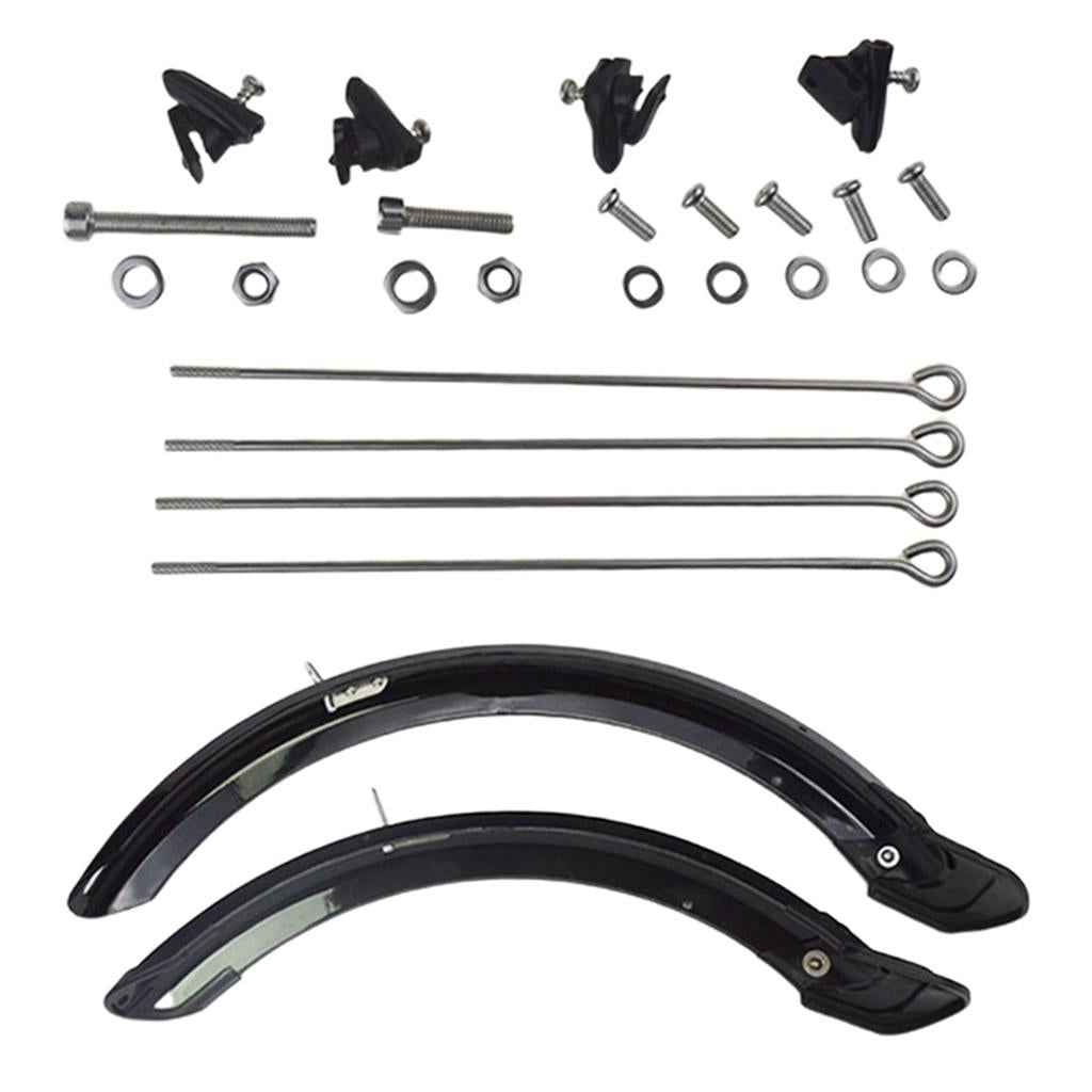 20'' 14'' Folding Bike Mudguard Set for V Brake Bicycle Mud Guards 14 Inch