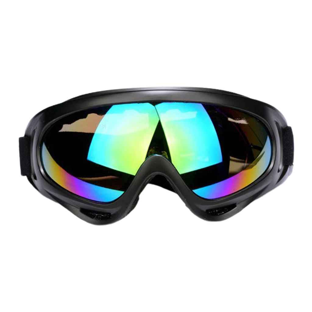 UV400 Protective Lens Windproof Dust-proof Skiing Goggles Multicolor