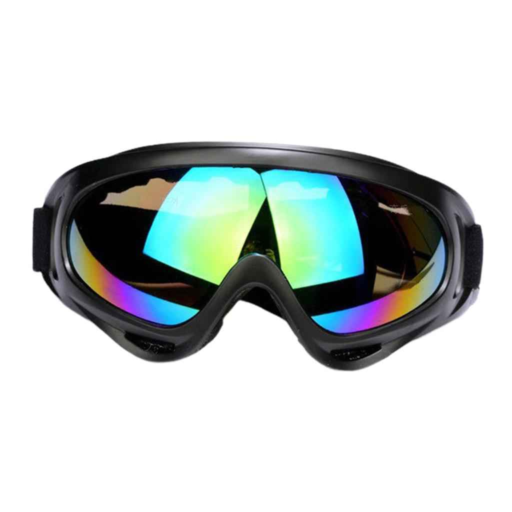 UV400 Protective Lens Windproof Dust-proof Skiing Goggles Multicolor