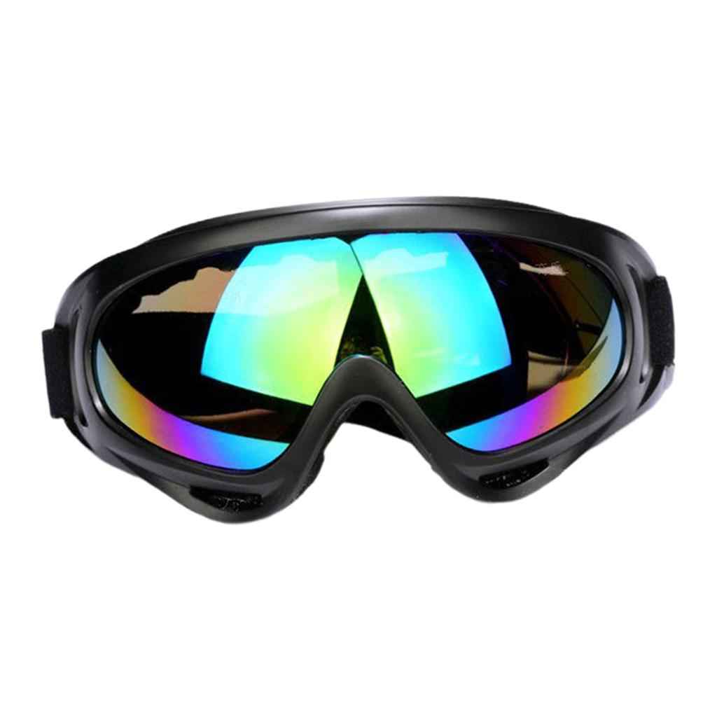 UV400 Protective Lens Windproof Dust-proof Skiing Goggles Multicolor