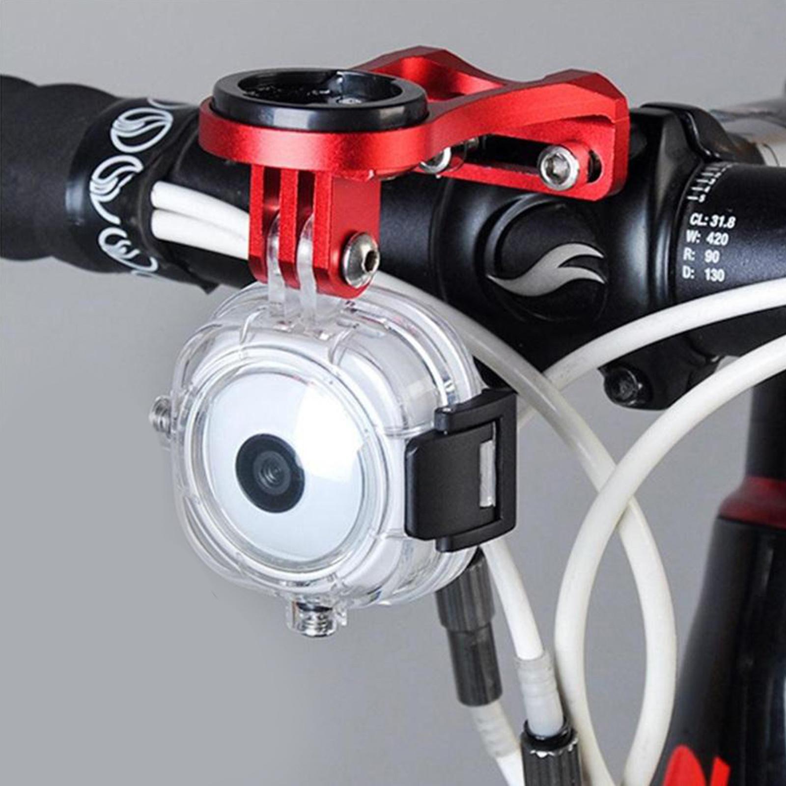 3xBike Bicycle Handlebar Mount GPS Extension Bracket Holder for Cateye Red