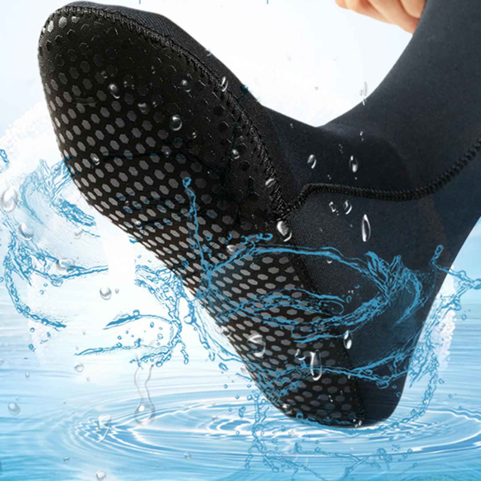 Neoprene Diving Scuba Boots 3mm Surfing Snorkeling Socks Black XS