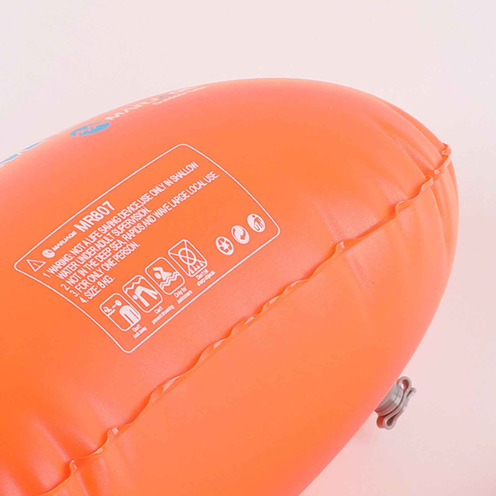 Inflatable Swimming Tow Float with Waist Belt Water Swim Buoy Air Bag Safety