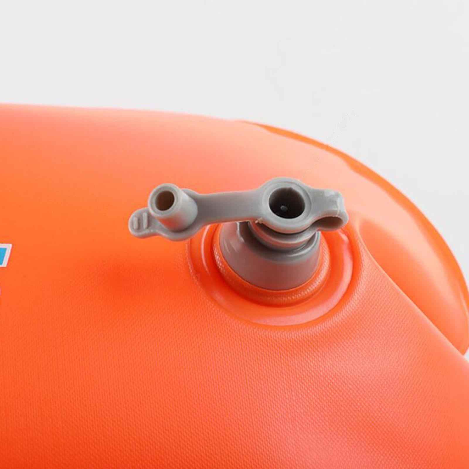 Inflatable Swimming Tow Float with Waist Belt Water Swim Buoy Air Bag Safety