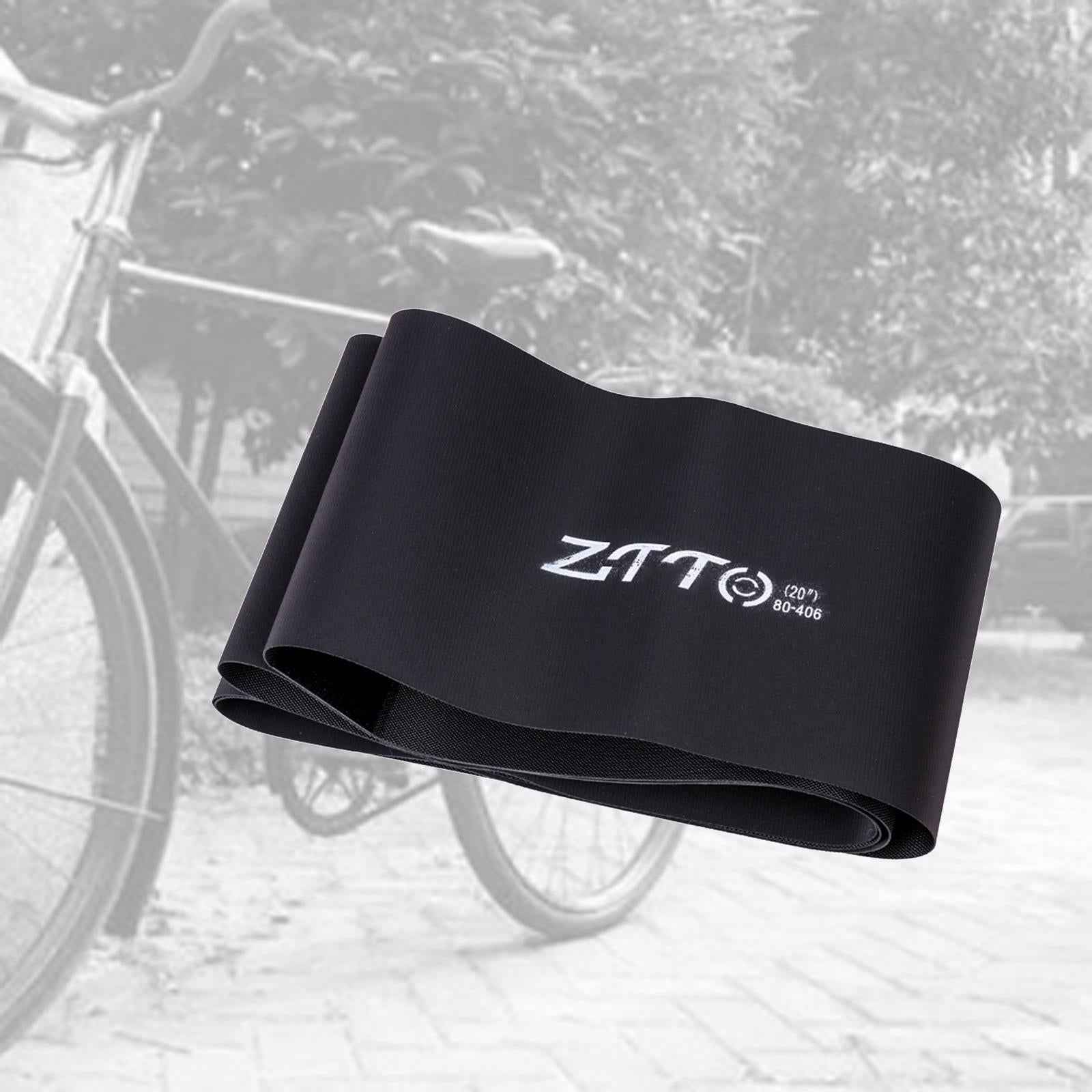 Bicycle Tire Liner Bike Tyre Anti-Puncture Proof Belt 20in Black 80mm