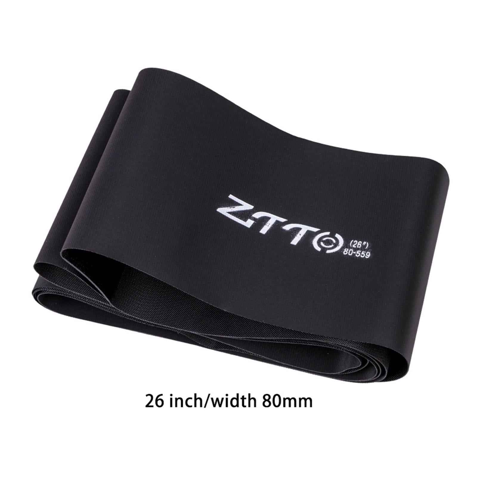 Bicycle Tire Liner Bike Tyre Anti-Puncture Proof Belt 26in Black 80mm