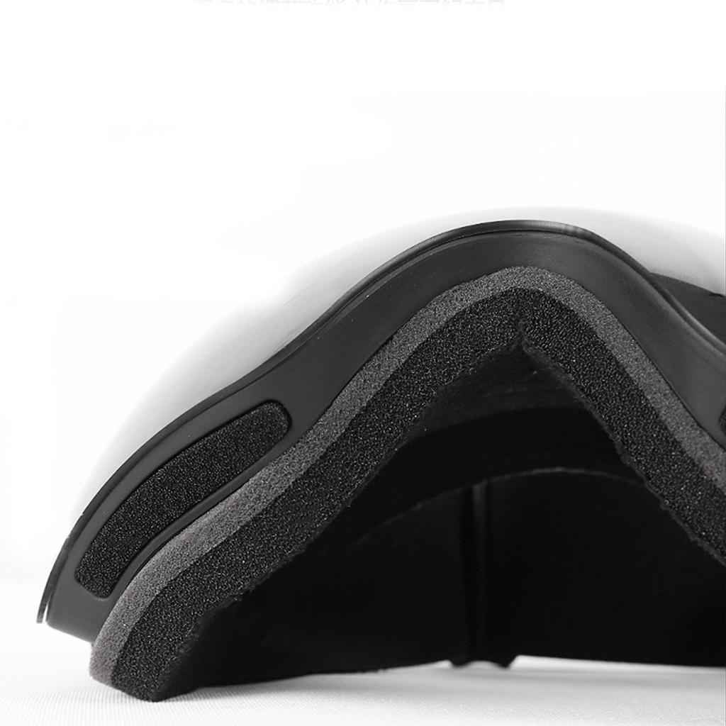 Anti-Fog Ski Snowmobile Goggles Snowboard Sunglasses Winter UV Protection Black and White