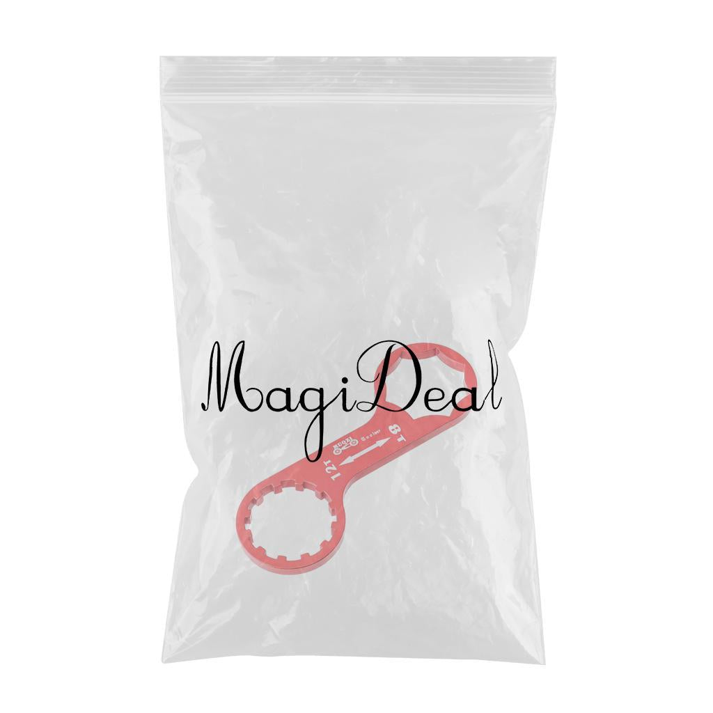 2xBike Bicycle Front Fork Caps Wrench Aluminum Alloy for XCT RST XCR Red
