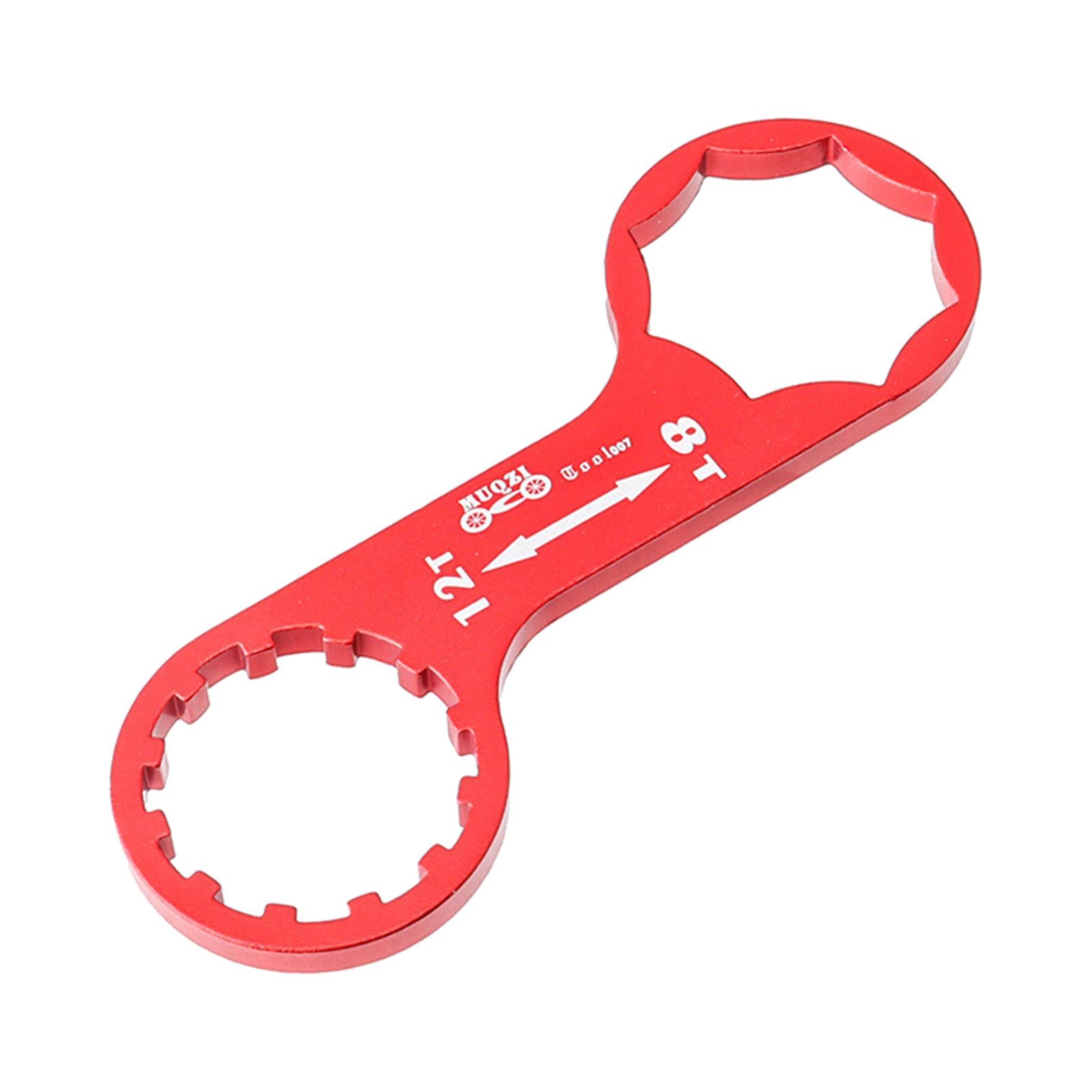 3xBike Bicycle Front Fork Caps Wrench Aluminum Alloy for XCT RST XCR Red