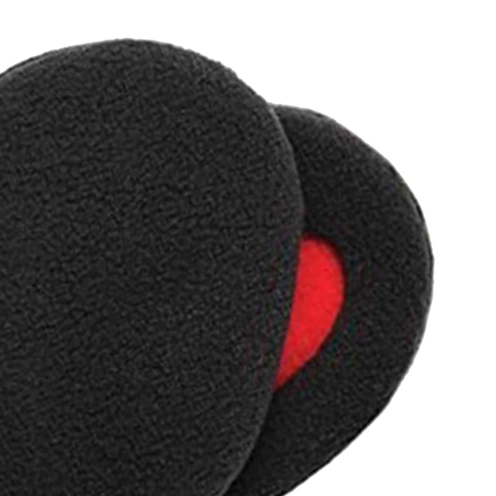 1Pair Ear Warmer Women Men Earmuffs Outdoor Portable Soft Bandless Ear Muffs Black
