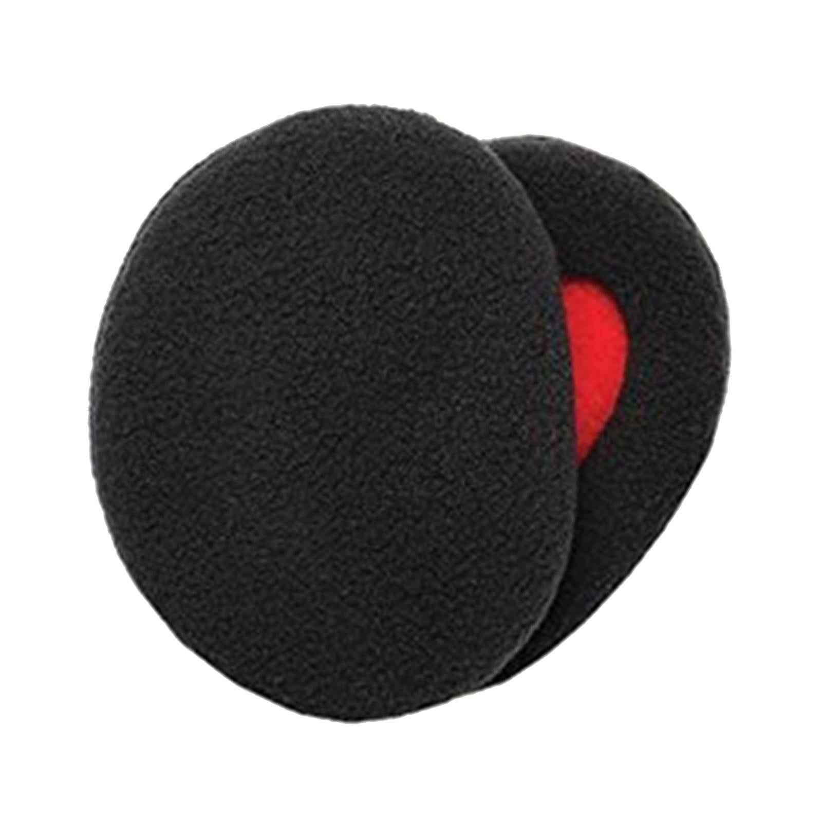 1Pair Ear Warmer Women Men Earmuffs Outdoor Portable Soft Bandless Ear Muffs Black