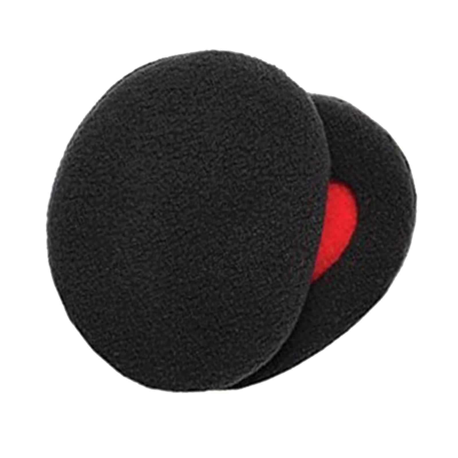 1Pair Ear Warmer Women Men Earmuffs Outdoor Portable Soft Bandless Ear Muffs Black