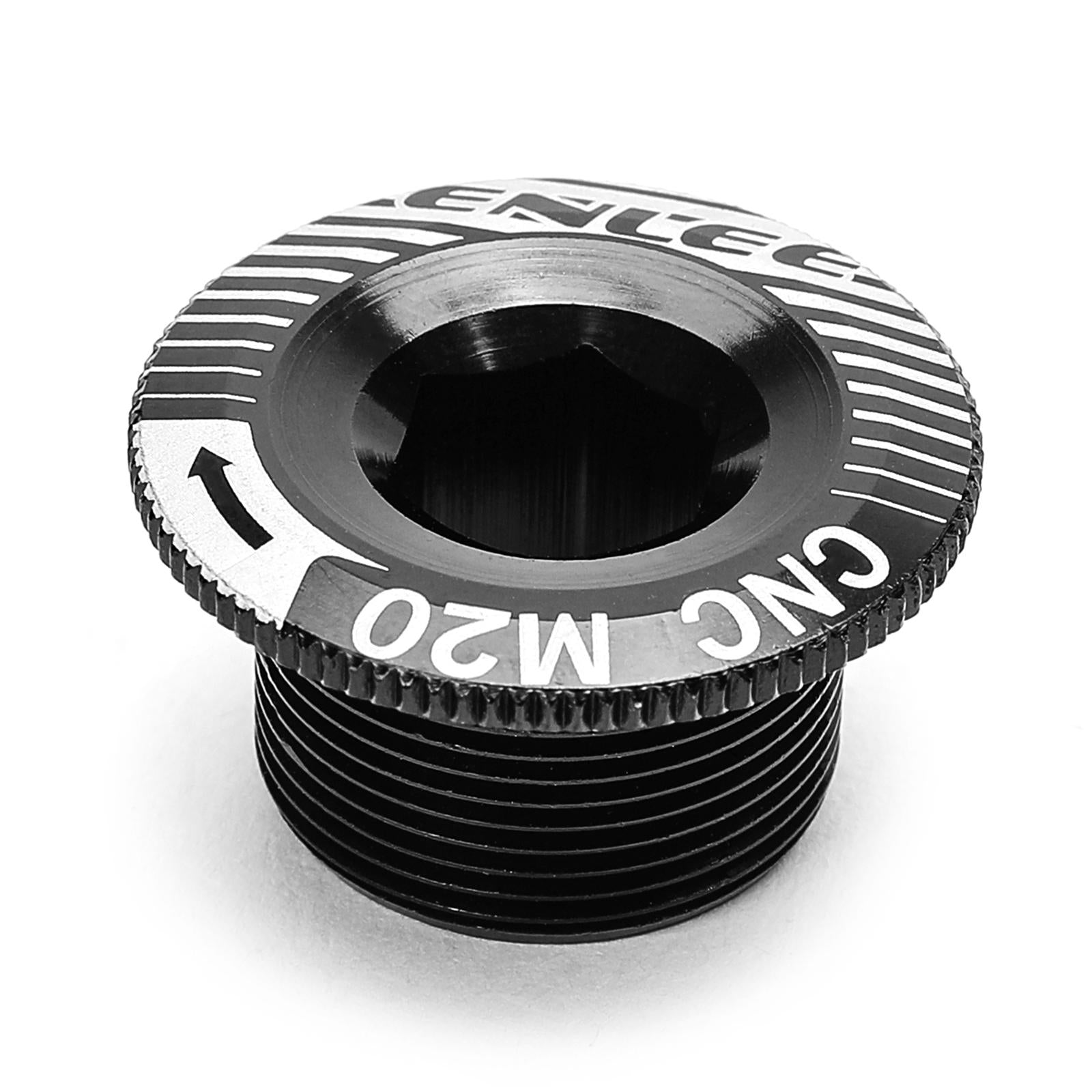 3xLightweight Crank Cover Screw Crankset Bolt for Shimano Bike Cycling Black