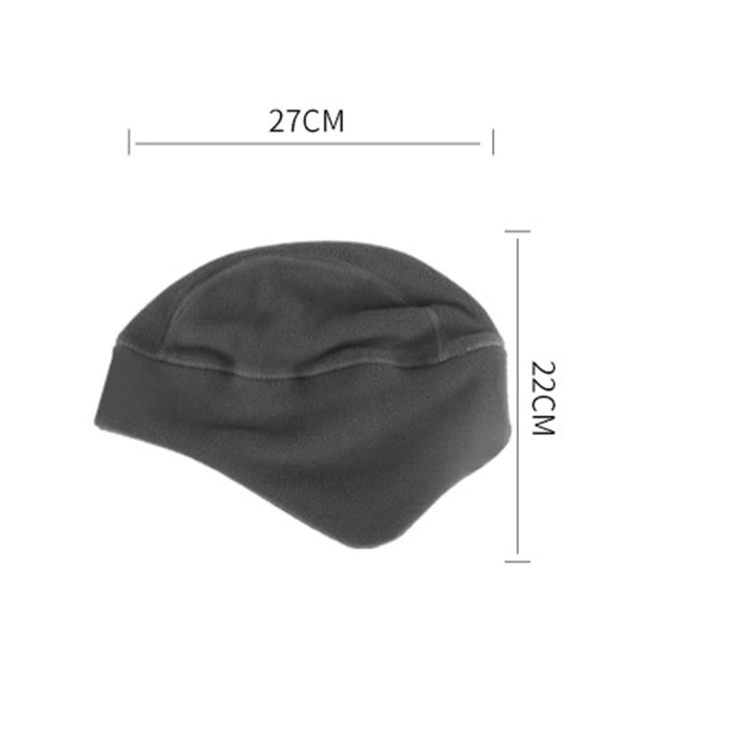 3xWindproof Skull Caps Warm Helmet Liner Cycling Hat Winter for Skiing Unisex