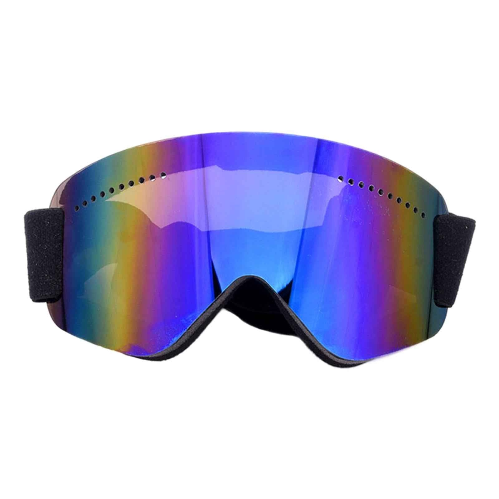 Ski Goggles Women Men Windproof Sunglasses for Cycling Skating Snowmobile Blue