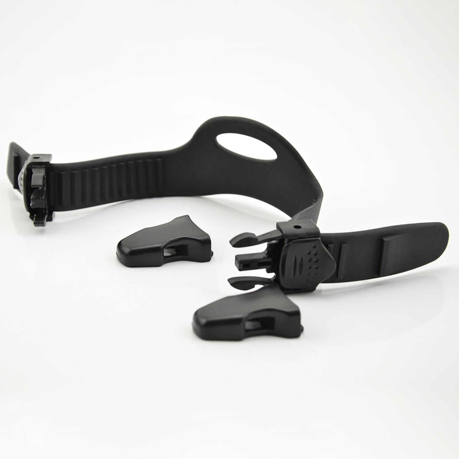 2 Pieces Diving Quick Release Fin Straps Adjustable Scuba with Buckles S