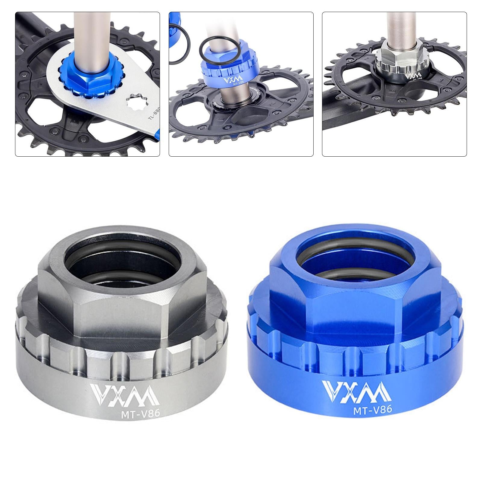 12Speed Chainring Bike Removal Tool Accessories for M7100 M8100 M9100 Blue