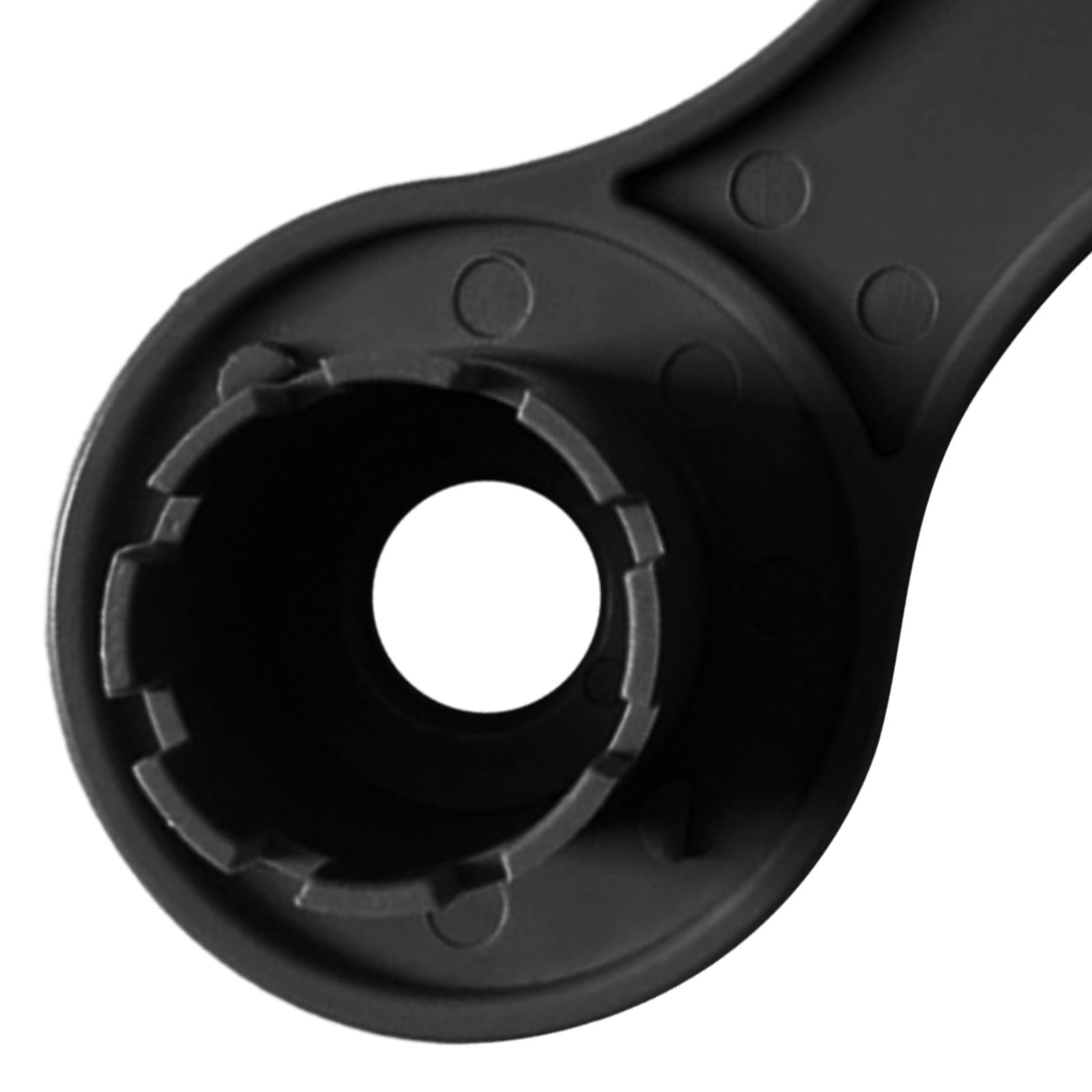 2x8 Section Spiral Air Valve Wrench Inflatable Boat Kayak Paddle Board Tool Black