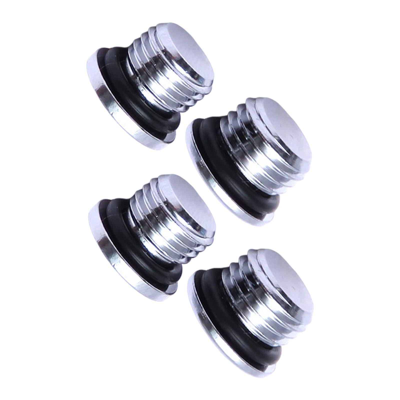 2xCopper Diving Regulator Port Plug Scuba Dive O Ring Plugs Hardware Screws 7g