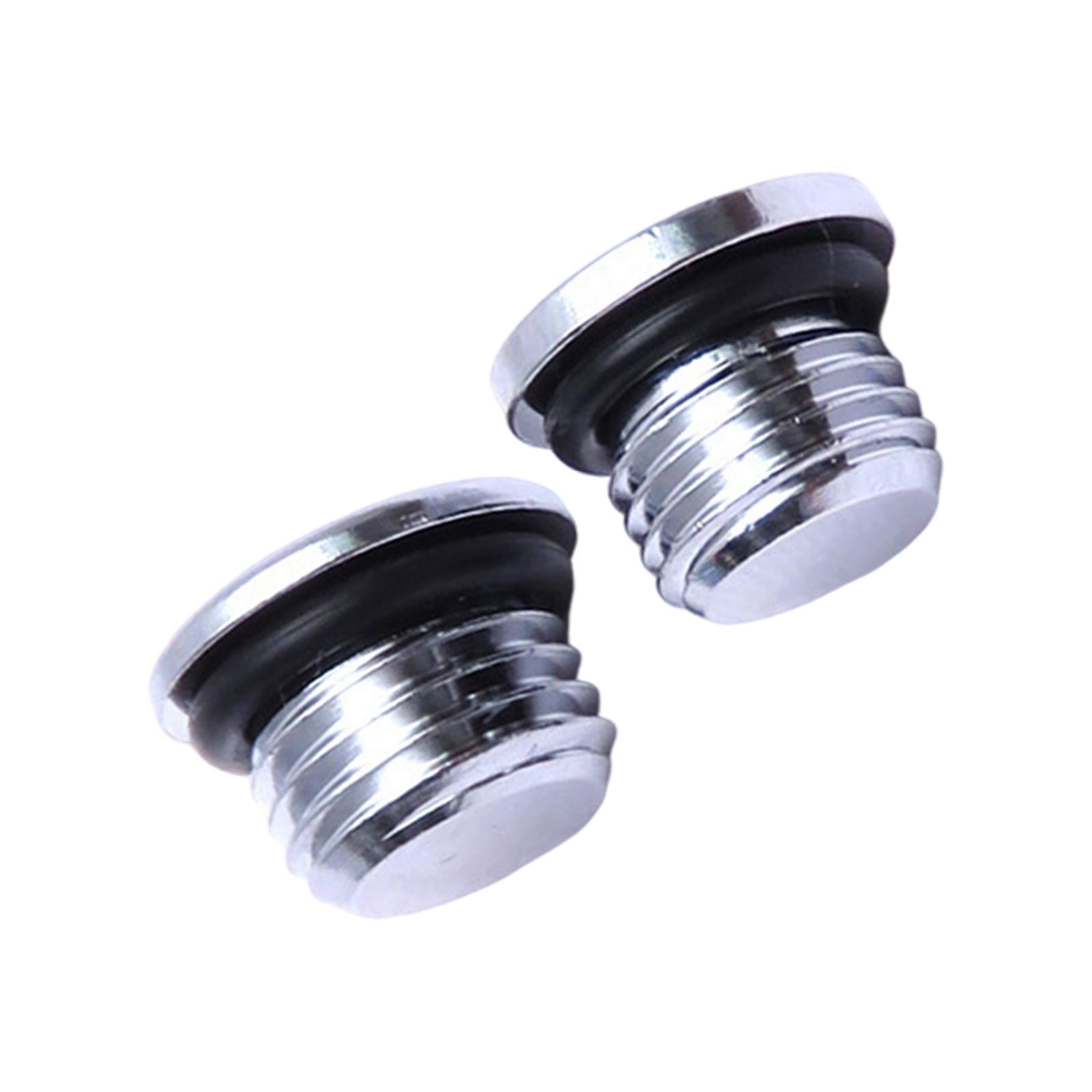 4xCopper Diving Regulator Port Plug Scuba Dive O Ring Plugs Hardware Screws 7g