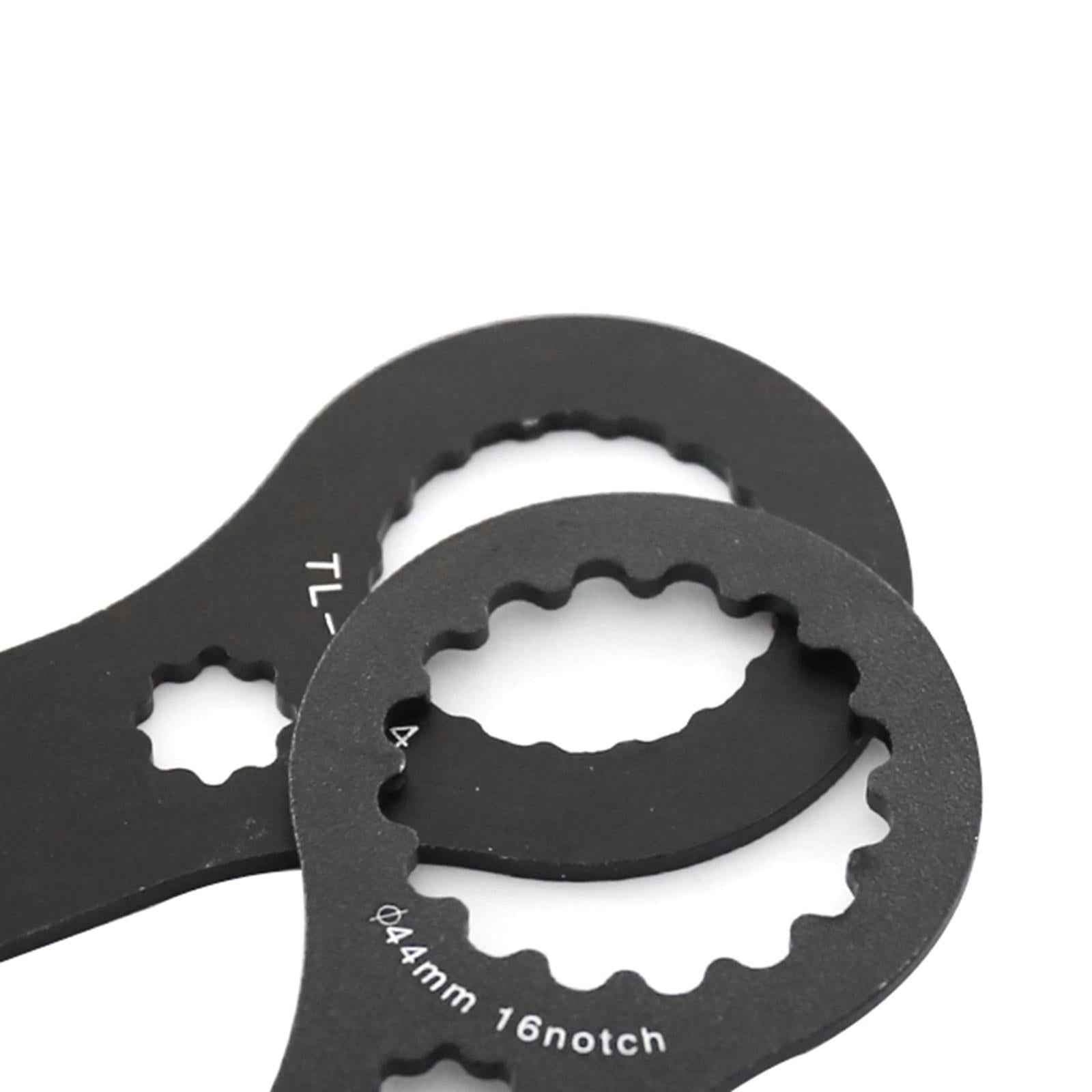 MTB Bike Bottom Bracket Wrench Aluminum Alloy Install Removal Tools Portable 44mm 16 Notch