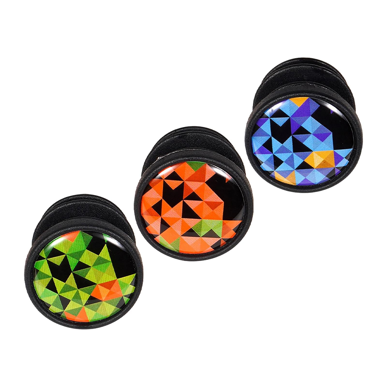 2xPlastic Bike Handlebar Bar End Plugs for Most Bicycle Accessories Green