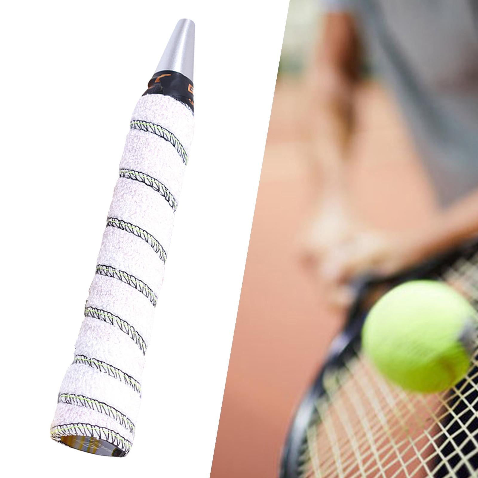 3xCotton Towel Tennis Badminton Racket Grip Wrap Tape Overgrip Non Slip White