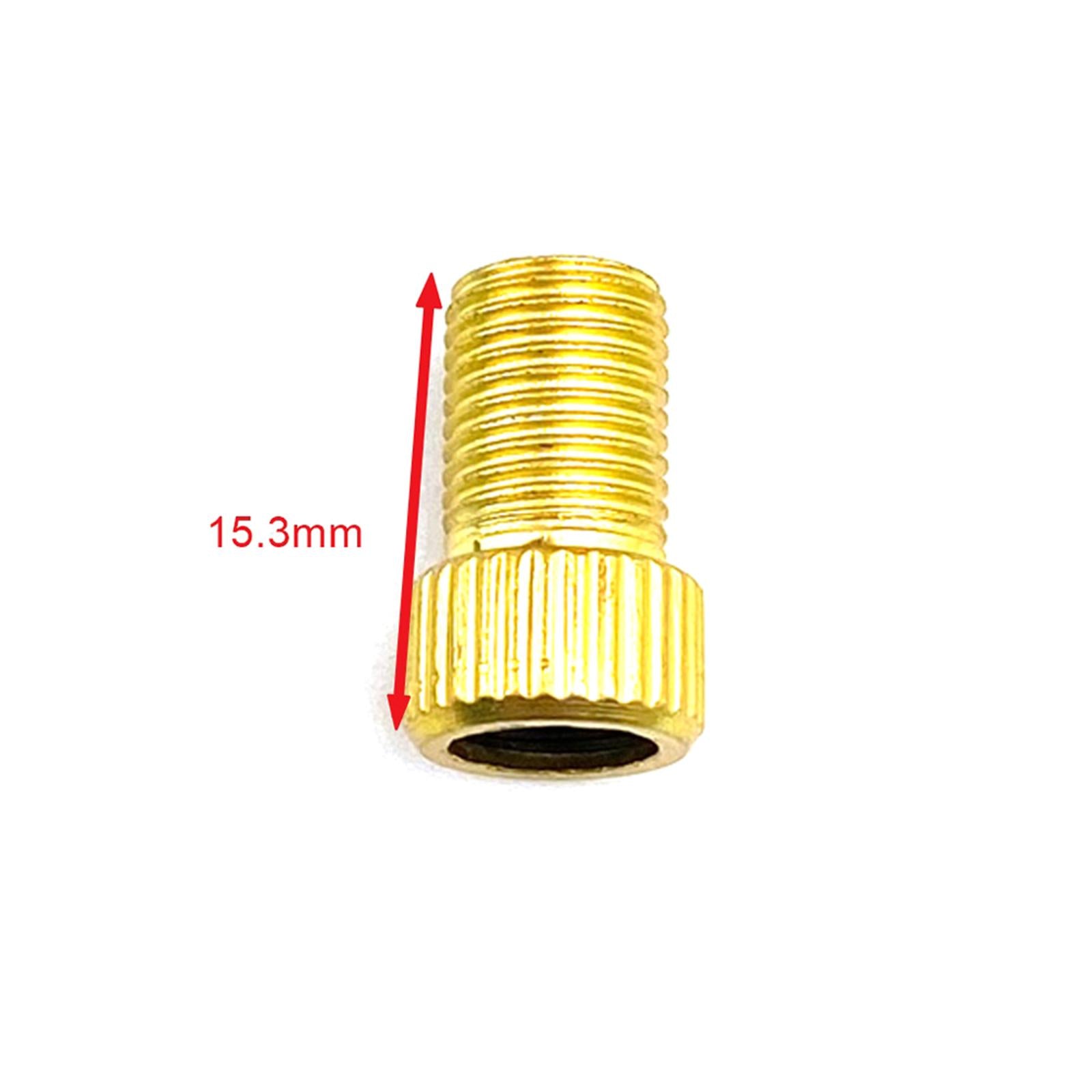 4xPresta Schrader Valve Adaptor Bike Pump Adapters Nozzle Air Compressor Set 2
