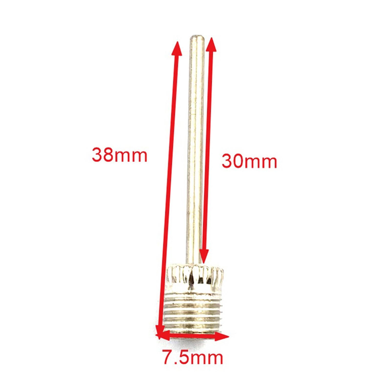 4xBall Nozzle Adapter Hand Pump Inflator Connector Bike Accessories  8 Pieces 